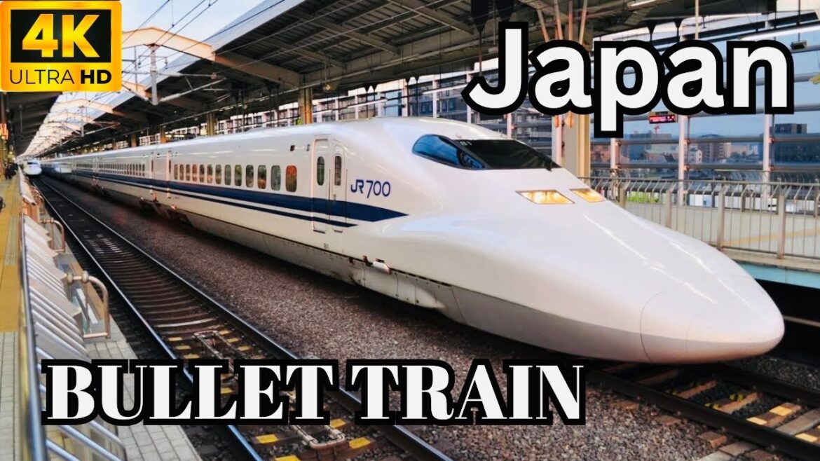 [4K] Shinkansen Passing at Full Speed | Tokyo To Kakegawa Japan Bullet Train in Tour 2025