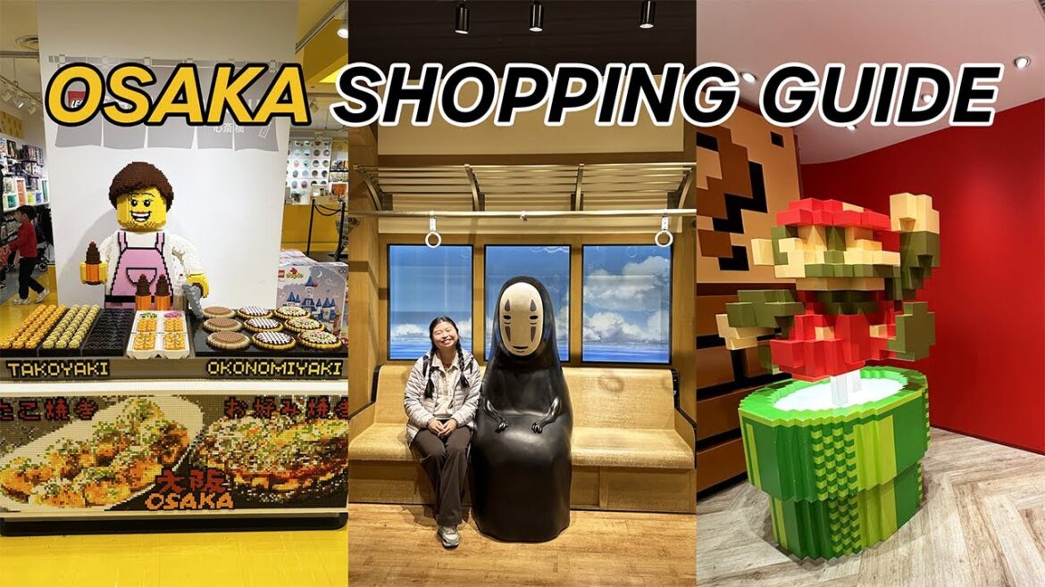 Ultimate OSAKA Japan Shopping Guide: Video Games, Anime, Clothes, Nintendo, Pokemon & Gift Haul 🛍️