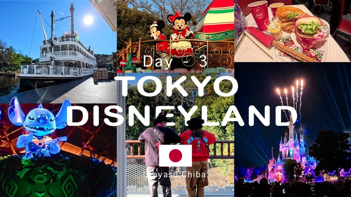 Christmas Eve | Whole Day in Tokyo Disneyland | Urayasu Chiba , Japan