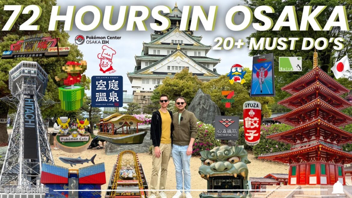 The Ultimate Osaka Travel Guide: Street Food, Castles & Crazy Adventures!