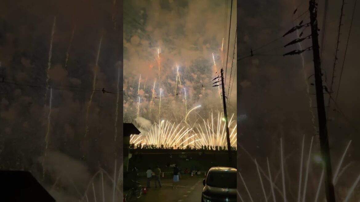 Nagaoka Fireworks 2025 |長岡花火 🇯🇵Nagaoka City, Niigata, Japan Shot on iPhone 16 Pro Max in stunning