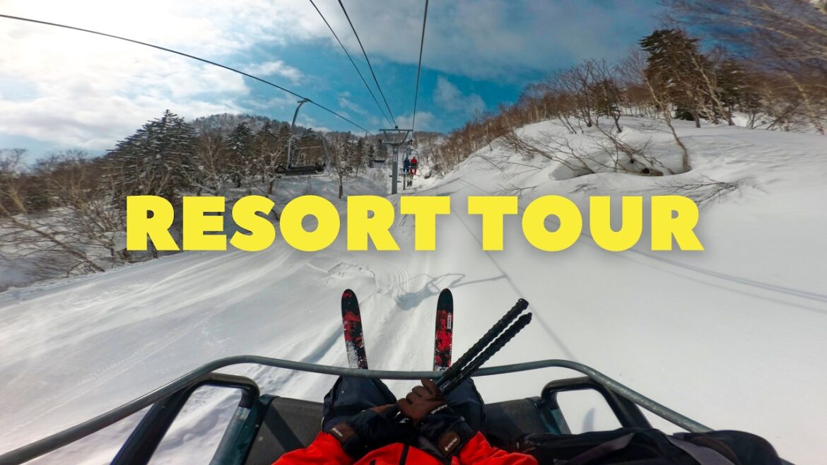 POV Ski Tour of Furano Ski Resort - Hokkaido, Japan