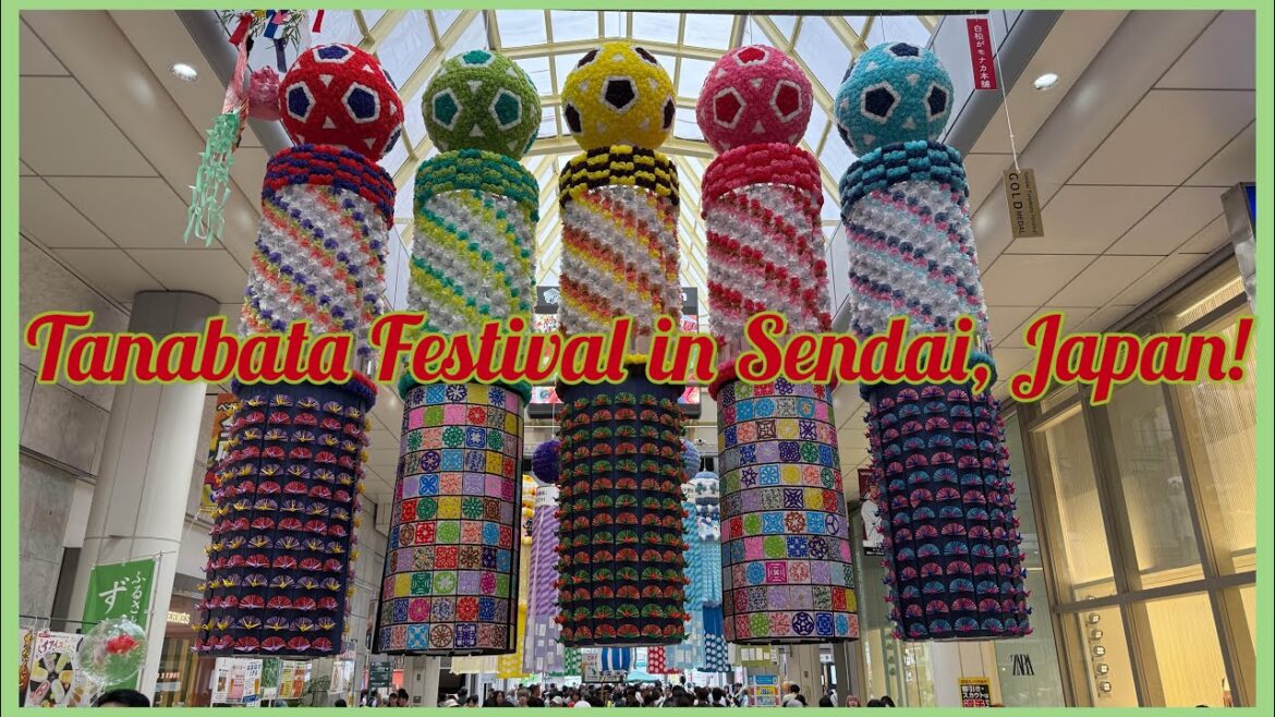 Tanabata Festival in Sendai, Japan! Tanabata Festival in Sendai, Japan!