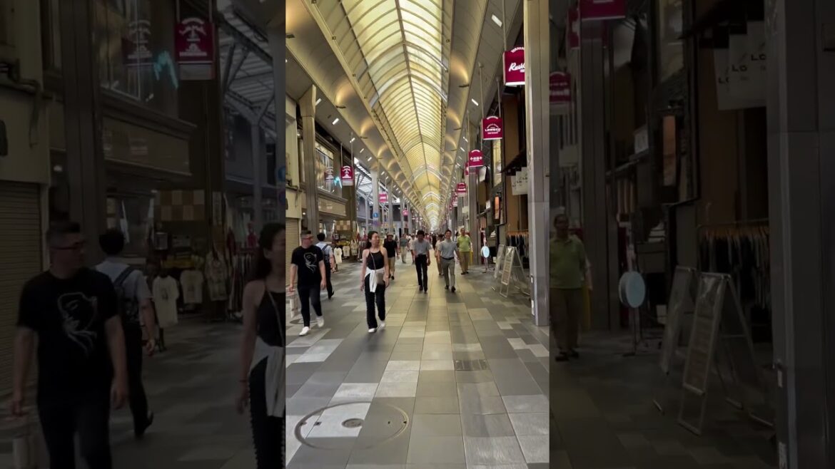Shopping street in Kyoto #travel #japan #kyoto