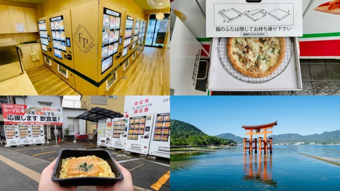 3 Amazing Vending Machines Tour in Hiroshima