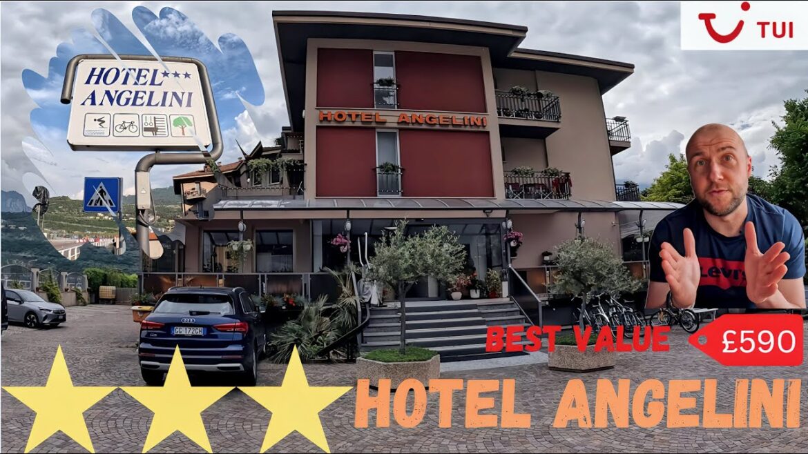 £590 Half Board Hotel Angelini Review! (BEST Value 3-Star Hotel in Torbole Lake Garda?)