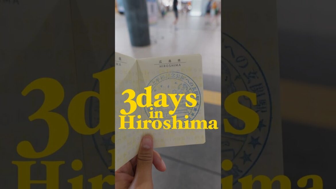 Hiroshima in 3 days #japan #travel #hiroshima Hiroshima in 3 days #japan #travel #hiroshima