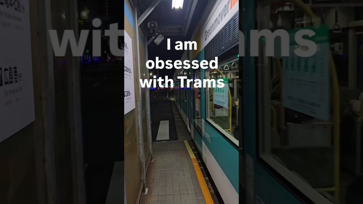 Japanese Trams are the best 👌 and Hiroshima Trams are perfect 👌  #japan #japan