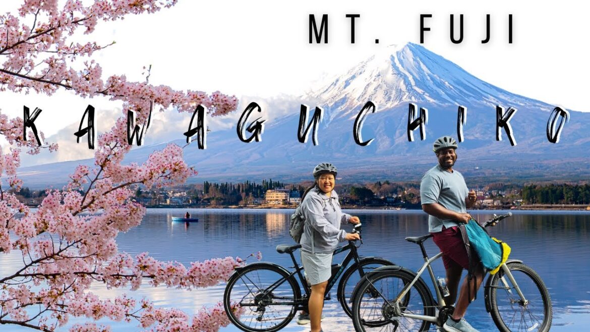 We Biked Around Lake Kawaguchiko and Saw Mount Fuji!