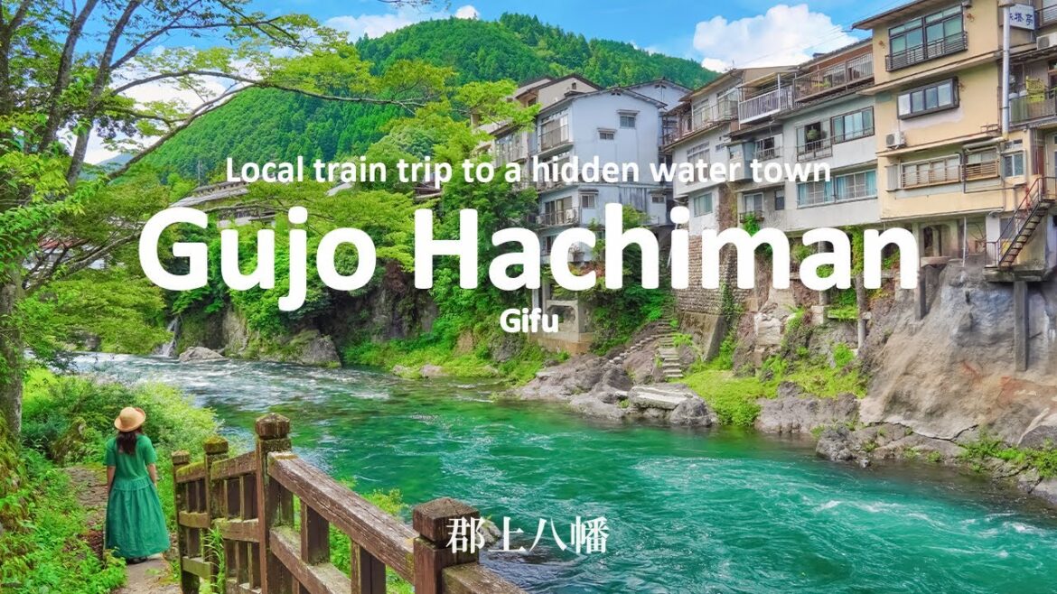 Hidden Water Town in Rural Japan | Local Train Trip to Gujo Hachiman, Gifu | JAPAN TRAVEL VLOG