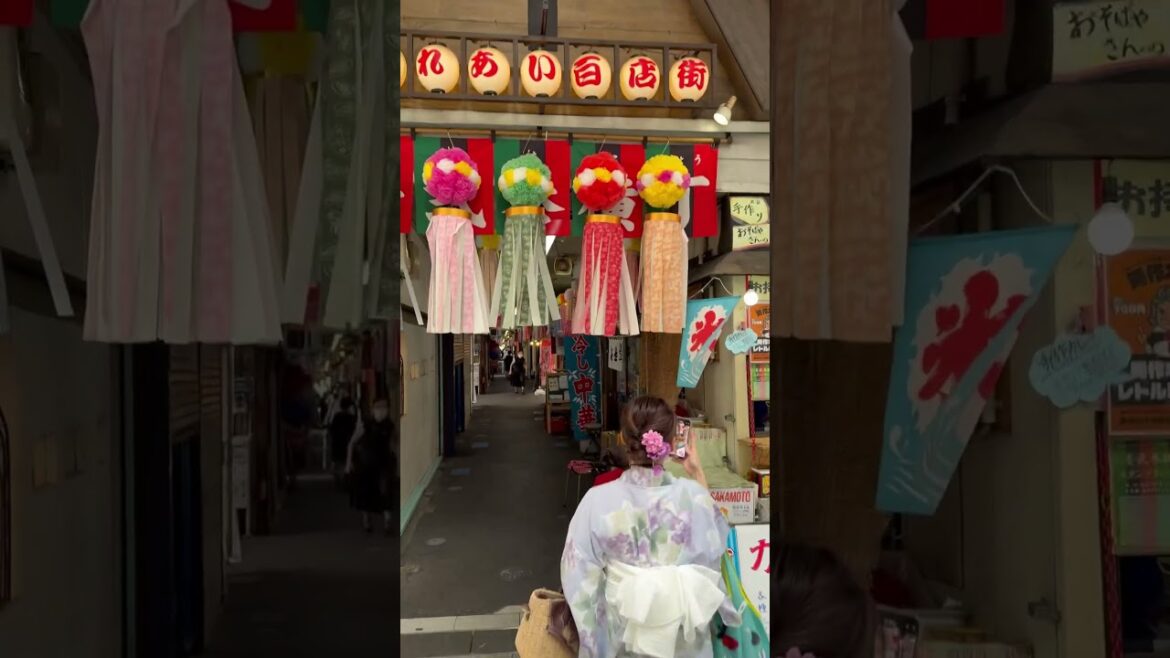 Tanabata Festival in Sendai, Japan! Tanabata Festival in Sendai, Japan!