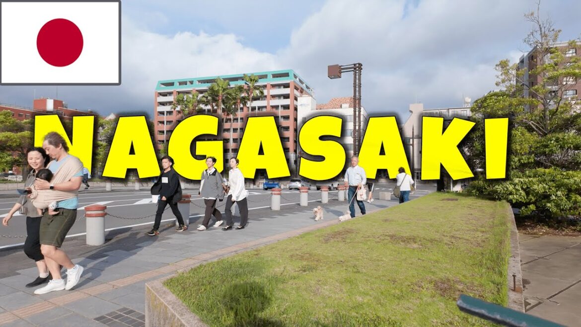 Walking tour of Nagasaki - Harbor / Walking streets