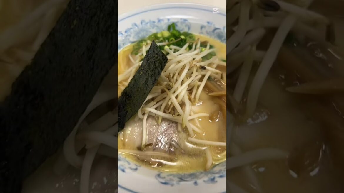 A small, long-established ramen shop