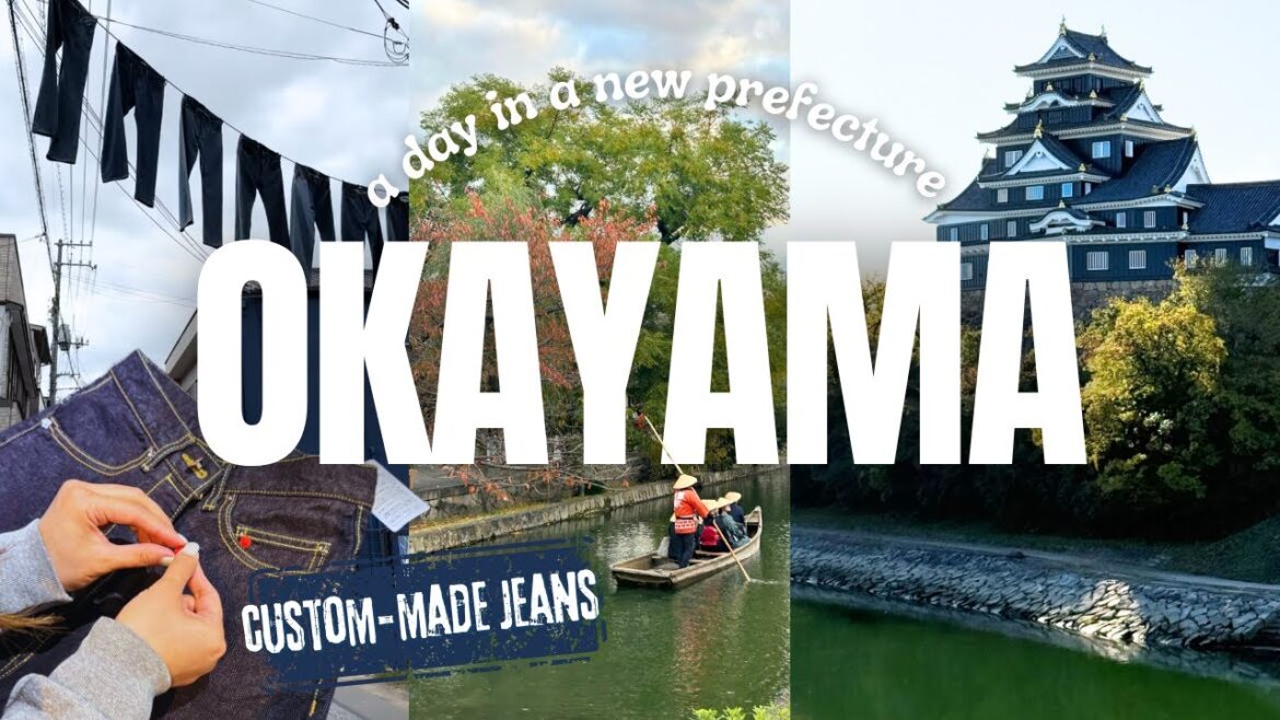 Okayama: Customizing our own Japanese Denim Jeans and visiting Kurashiki Bikan Historical Quarter