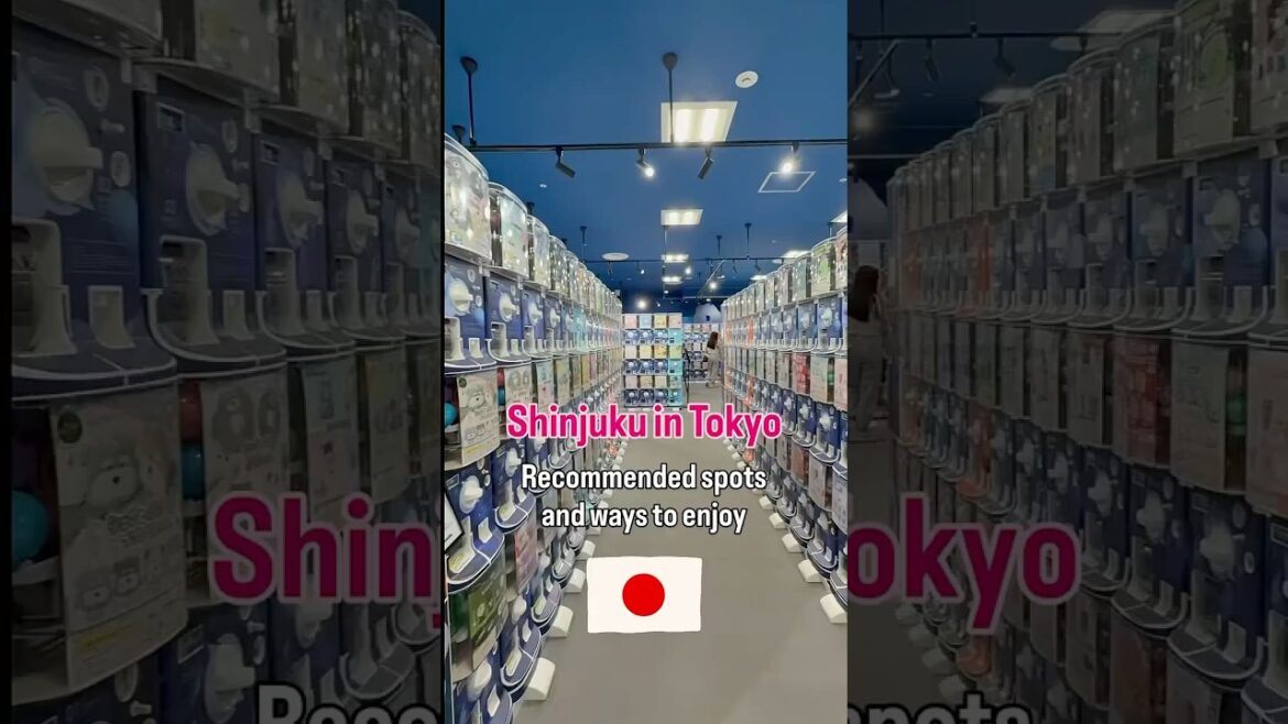 Capsule Toy Infinity Castle #japan #travel #japantravel #tokyo #city#recommend#shinjuku