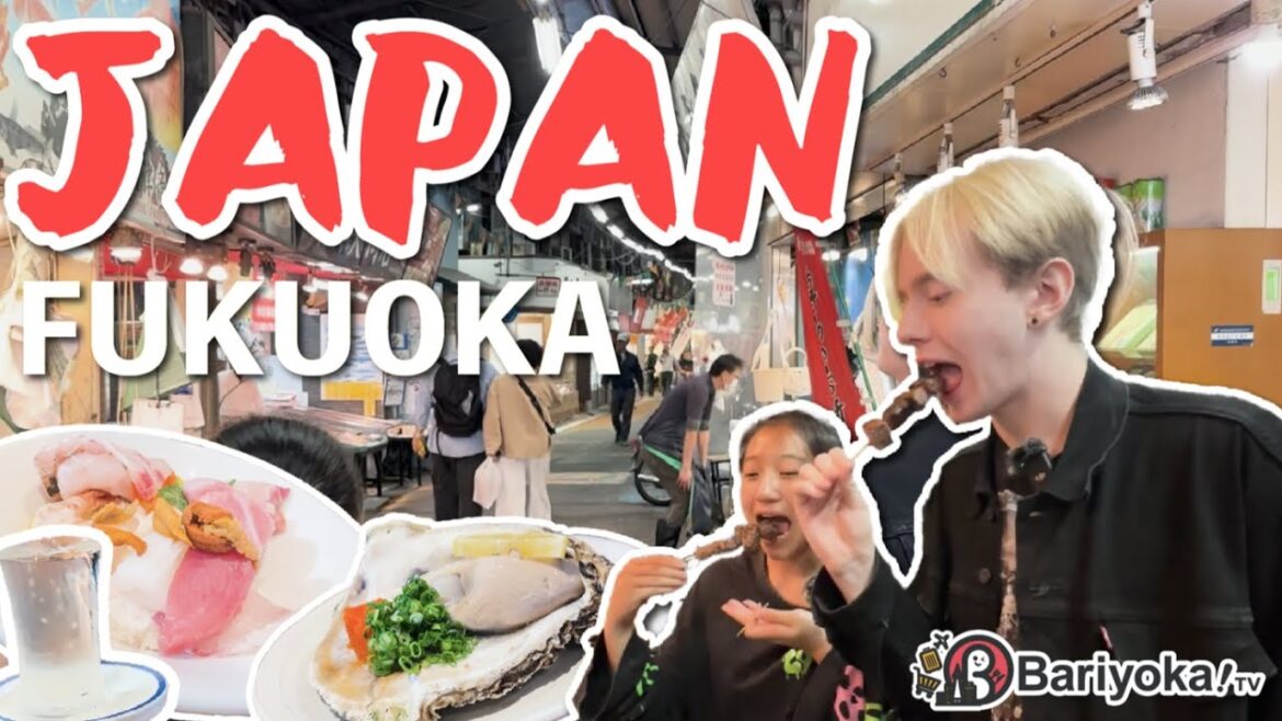 BEST Street Food Market in Fukuoka｜Japan travel #japantravel  #japanesefood   #streedfood 【福岡旅行】