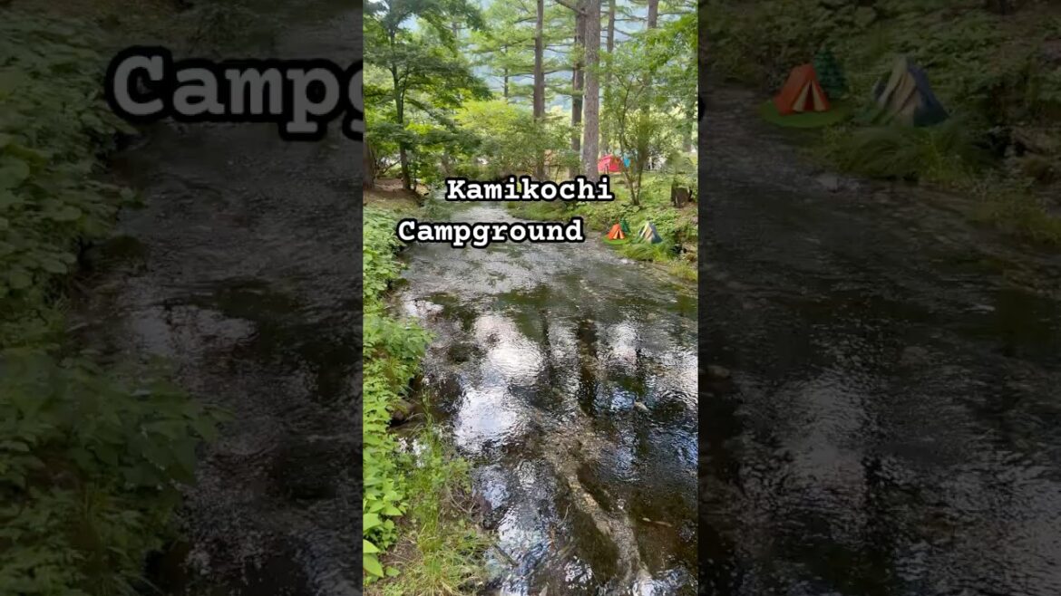 Camping in Japan’s Most Beautiful Valley ⛺🇯🇵 #kamikochi #nagano #japan #travel #hiking #camping