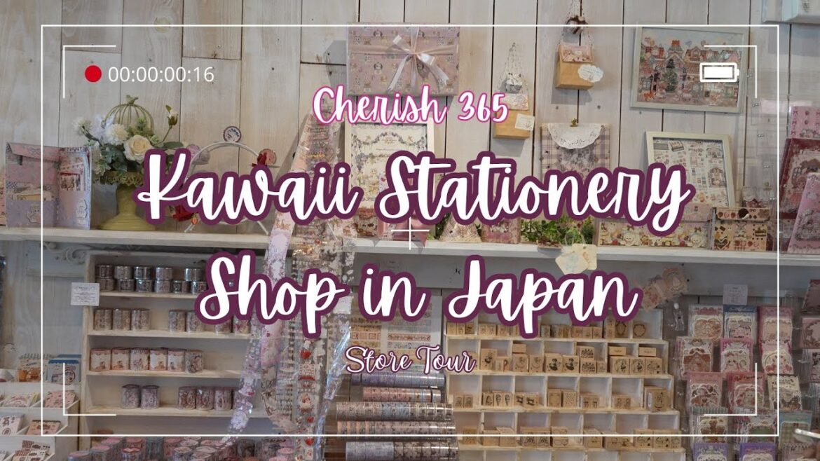 ✨I found The MOST KAWAII Stationery Shop Near Tokyo ✨💌 Cherish 365 Tour + How To Get There  💌