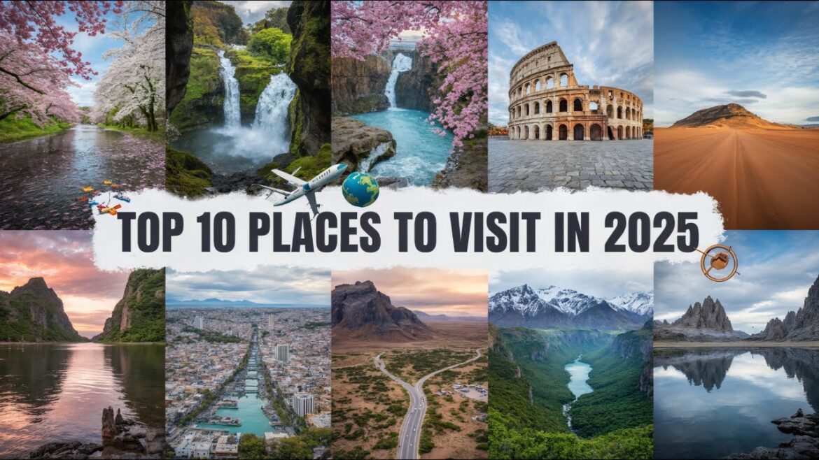 Top 10 Places to Visit in 2025 🌍 | Best Travel Destinations for Your Next Adventure