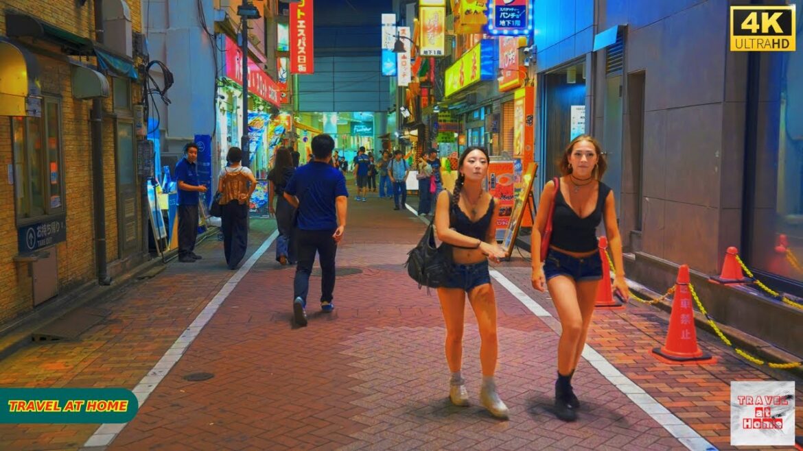 4K HDR Japan travel 2025 | Evening Walk in Shibuya (渋谷) Tokyo Japan | Relaxing Natural City ambience