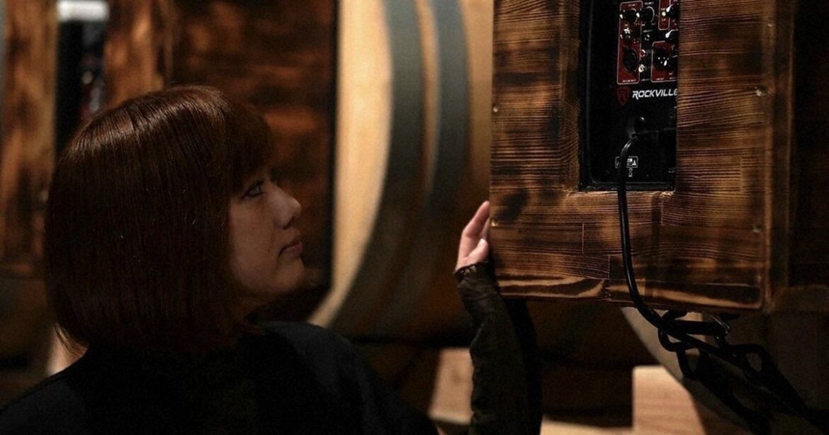 Distillery in Japan's Kagoshima Pref. mixes funky beats into brown sugar shochu