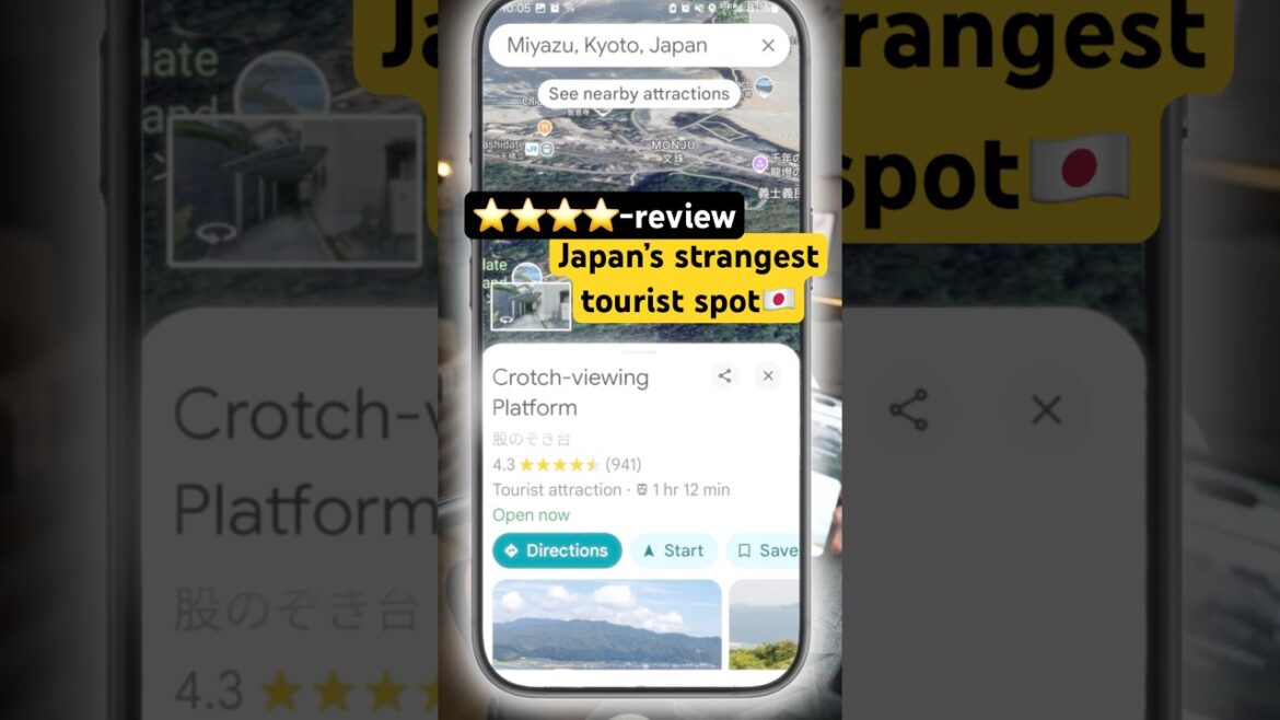Japan’s strangest scenic view has 4 stars??