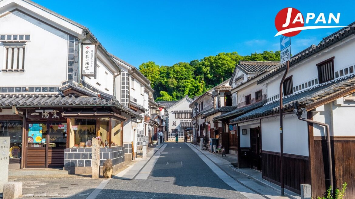 A Retro-Modern Town of White-Walled Beauty | Okayama, Japan Travel