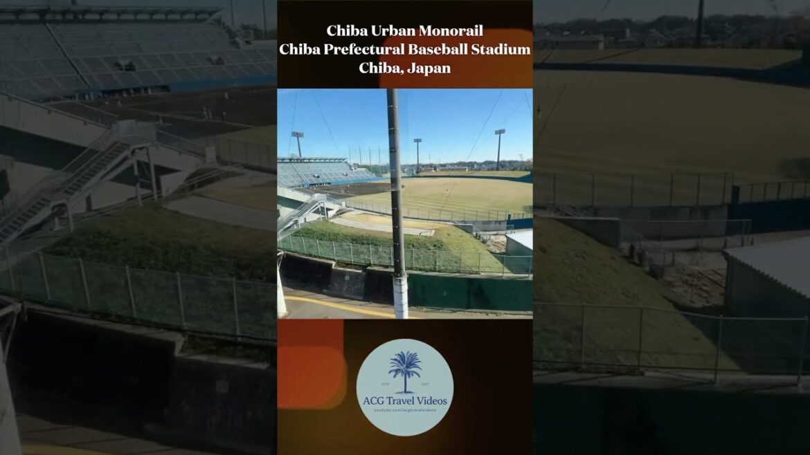 Chiba Urban Monorail - Chiba Prefectural Baseball Stadium - Chiba, Japan