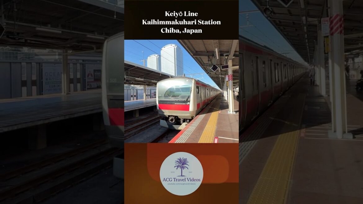 Keiyō Line - Kaihimmakuhari Station - Chiba, Japan