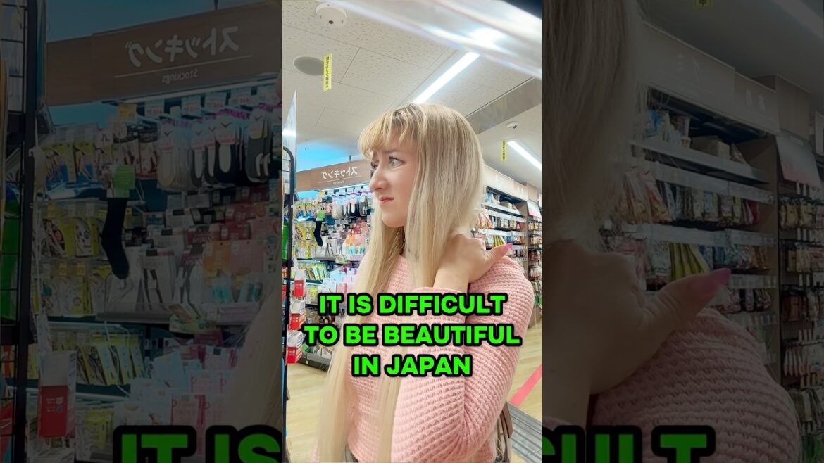 IT'S HARD TO BE BEAUTIFUL IN JAPAN 🫠 #japan #tokyo #travel #shorts #beauty