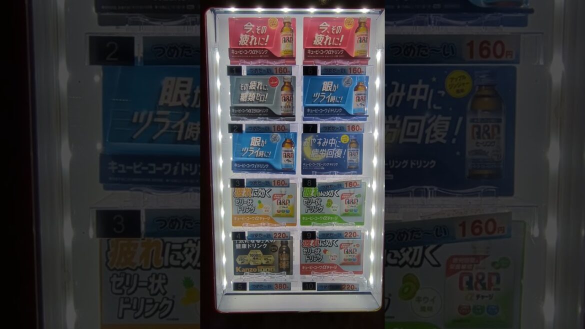 Unique Vending Machine In Japan. #japan #food #fukuoka #travel #asmr Unique Vending Machine In Japan. #japan #food #fukuoka #travel #asmr