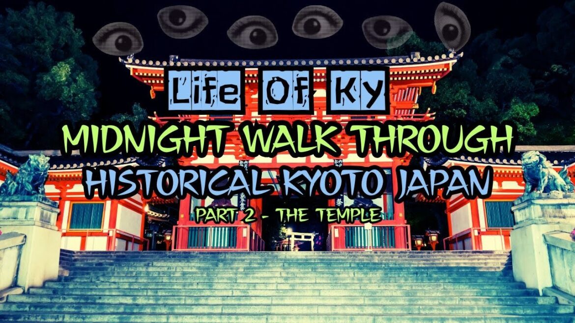 Midnight Walk Through Historical Kyoto (Scary) Midnight Walk Through Historical Kyoto (Scary)