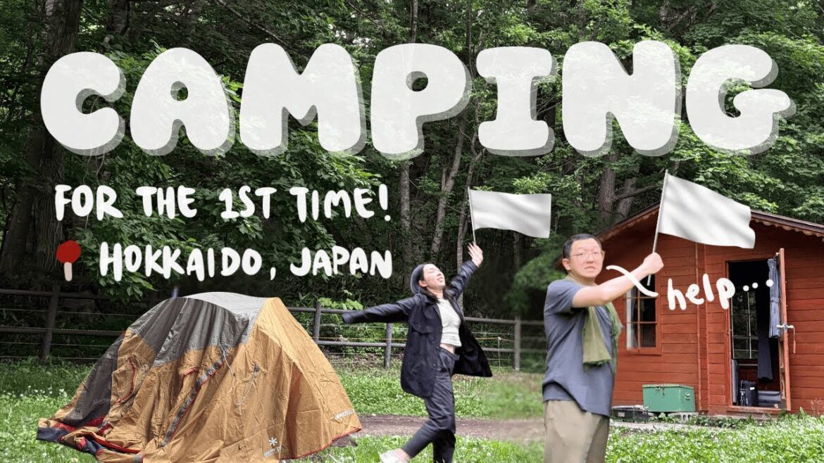 We went CAMPING in Hokkaido, Japan! (Part 1)