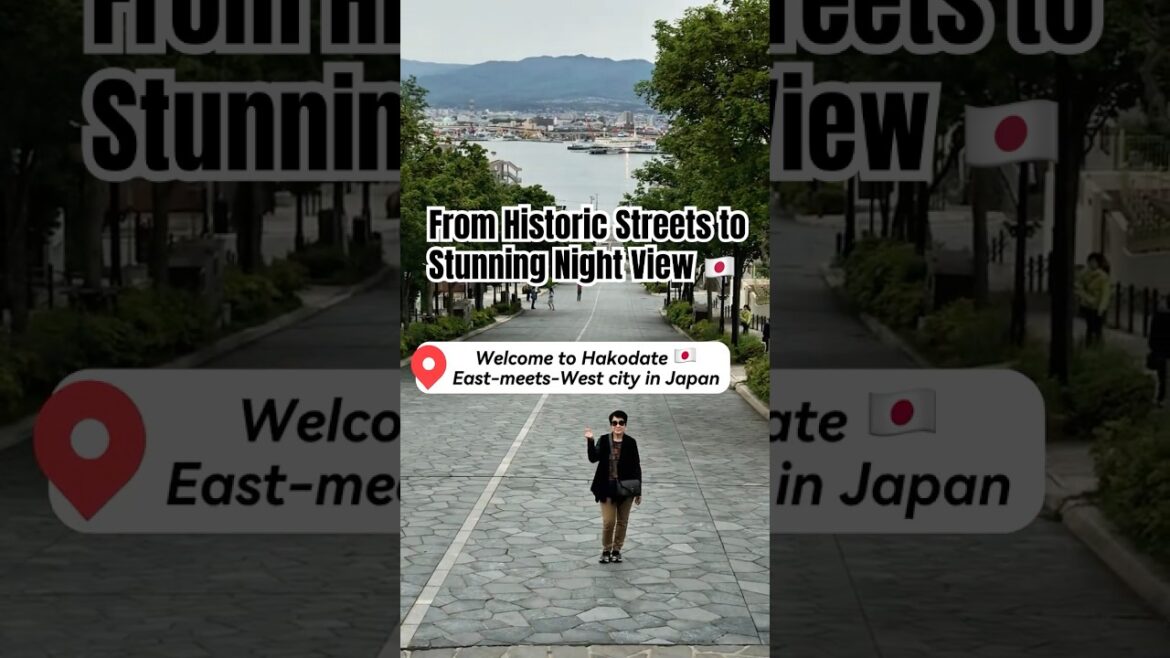 Where East Meets West in Japan 🇯🇵 | Hakodate Travel Guide #travel #japan
