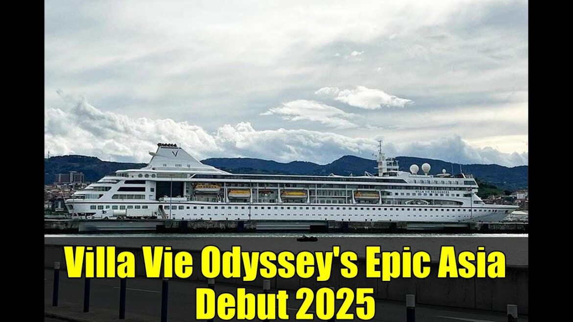 Villa Vie Odyssey's Epic Asia Debut 2025 | Japan, Korea & Beyond Cruise Vlog