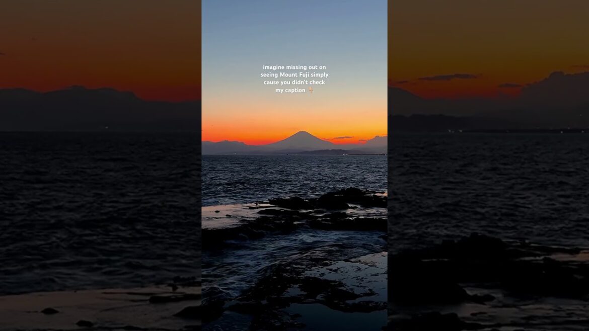 Unmissable tips for seeing Mount Fuji in Japan!