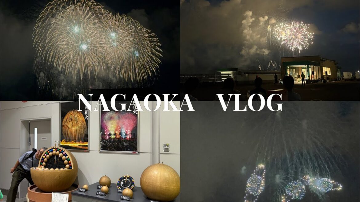 家族と長岡花火大会を見に行った日(2025.08/02フェニックス)