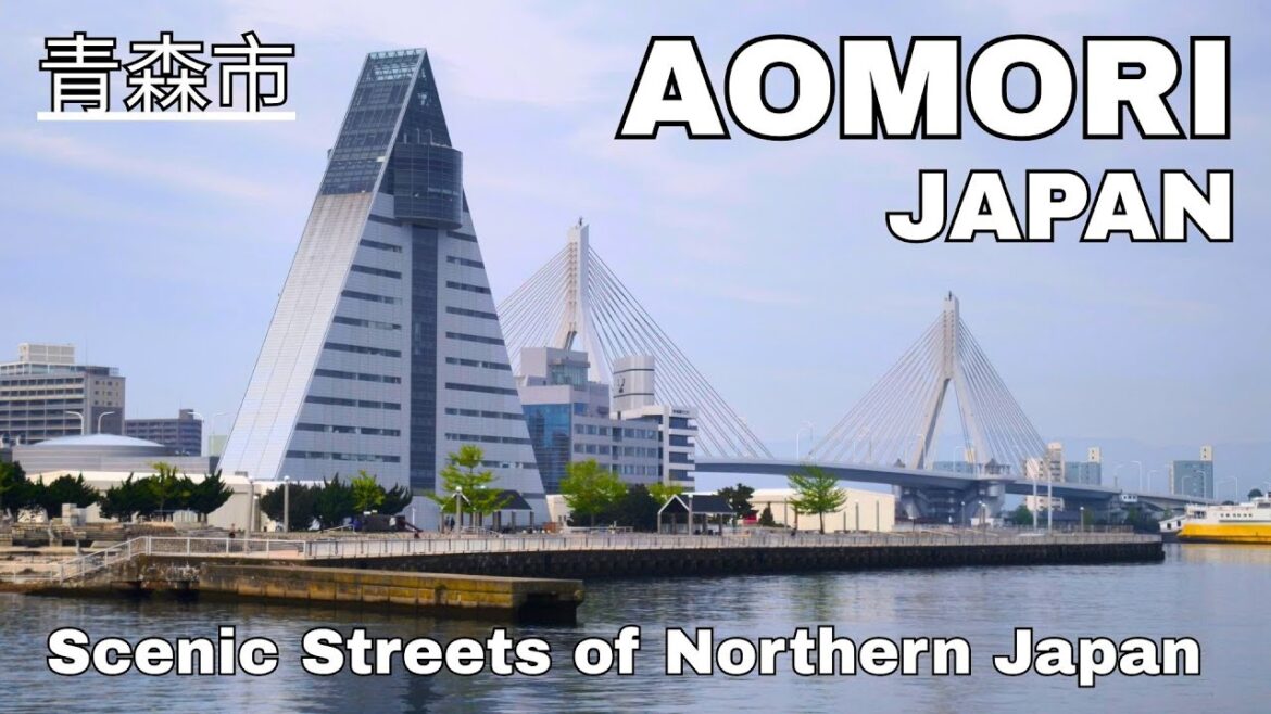 Aomori, Japan -  Walking Tour | Northern Japan in 4K