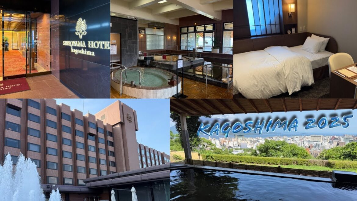 🇯🇵Kagoshima🇯🇵 Sakurajima View Natural Hot Spring 5-Star Hotel 🏔♨️ Shiroyama Hotel Kagoshima 🎏 2025