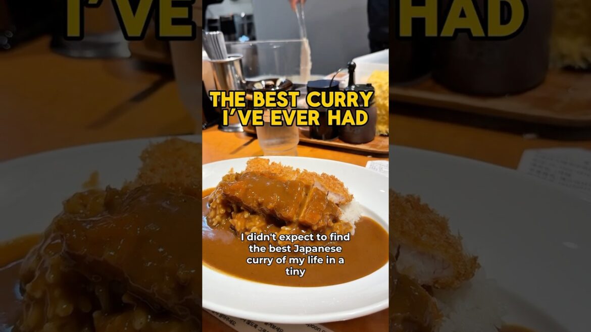 The Best Japanese Curry I’ve Ever Had in Osaka | Oretachino Curry Ya 🍛 The Best Japanese Curry I’ve Ever Had in Osaka | Oretachino Curry Ya 🍛