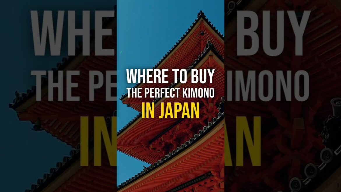 Here are a few places where you can buy gorgeous kimonos!#japantrip #japantips #japanshopping #fyp
