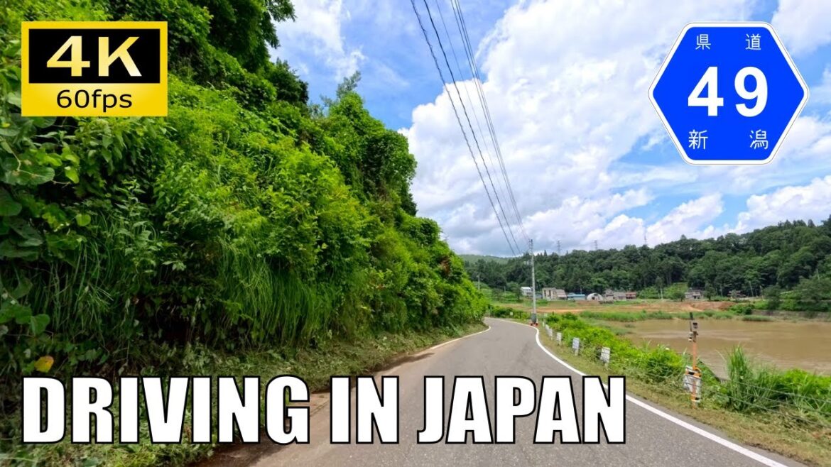 【Driving in Japan】Niigata Prefectural Route 49 : Tōkamachi - Ojiya [Insta 360 Ace Pro 2 4K60P]