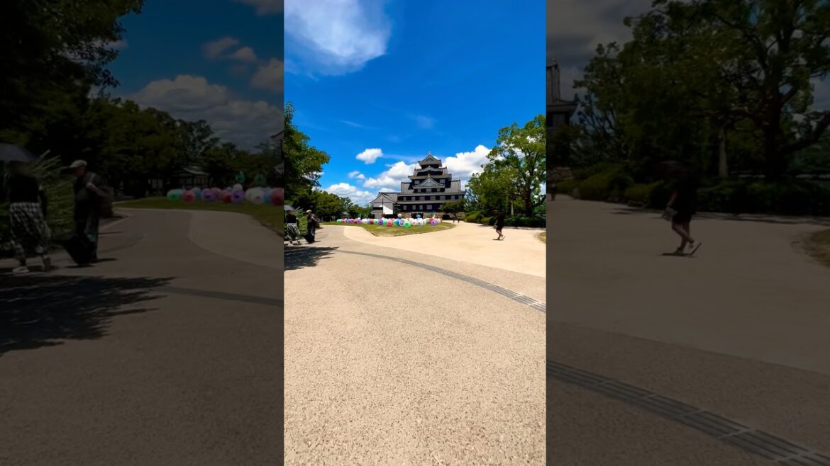 Okayama Castle “Crow Castle” #travel