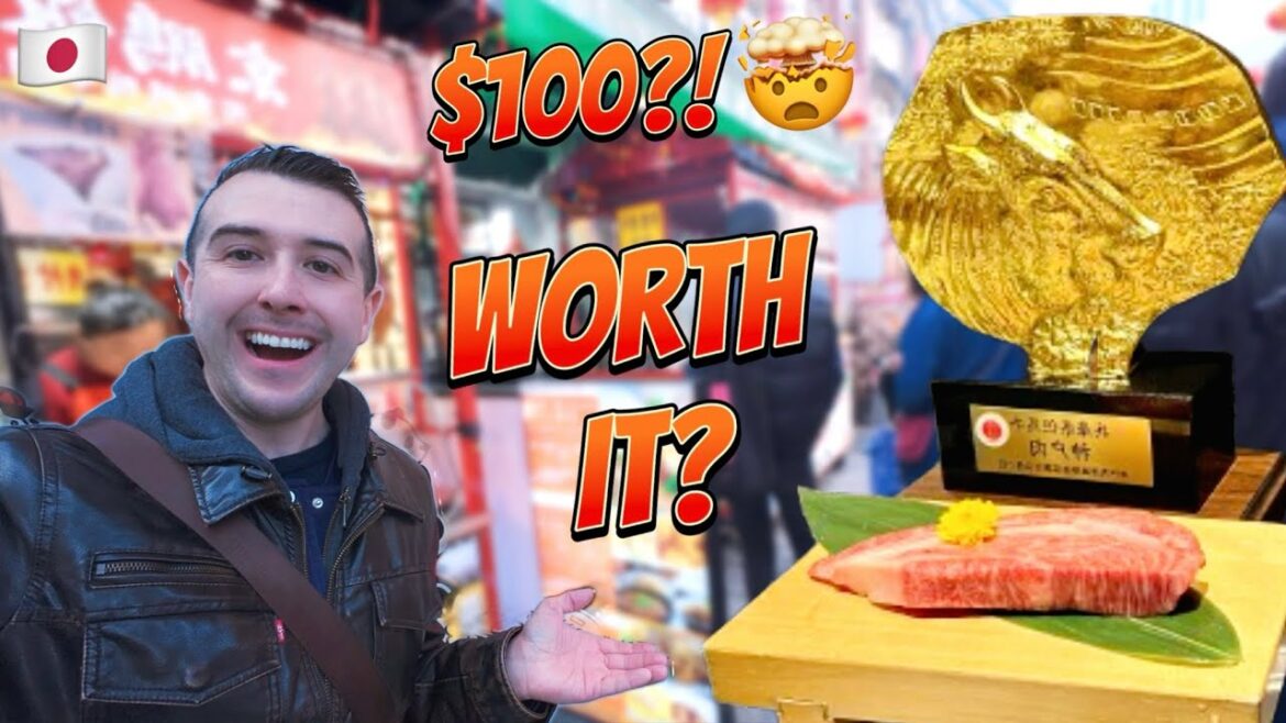I Tried Japan’s $100 Kobe Beef 🥩😳🇯🇵 I Tried Japan’s $100 Kobe Beef 🥩😳🇯🇵
