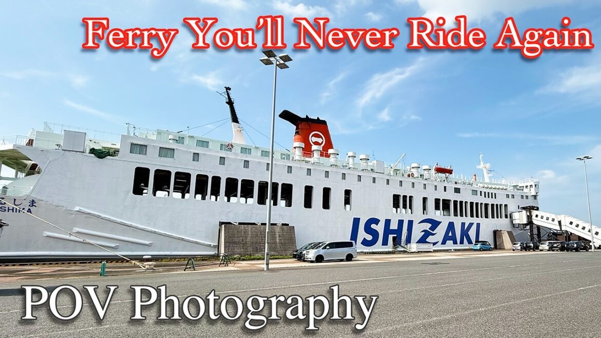 Last Ferry Ride Before It’s Gone Forever🇯🇵 Sony a7Ⅳ