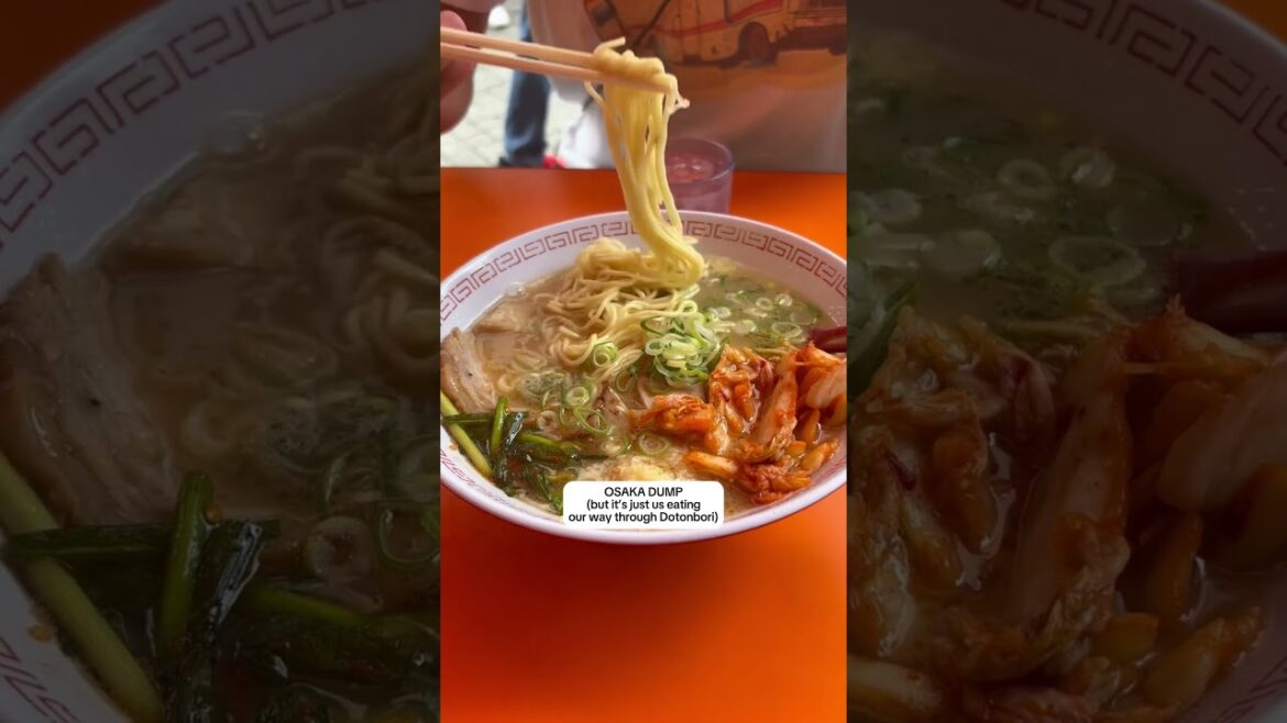 Eating Our Way Through Dotonbori, Osaka! 🐙 | Japan Street Food Guide Eating Our Way Through Dotonbori, Osaka! 🐙 | Japan Street Food Guide