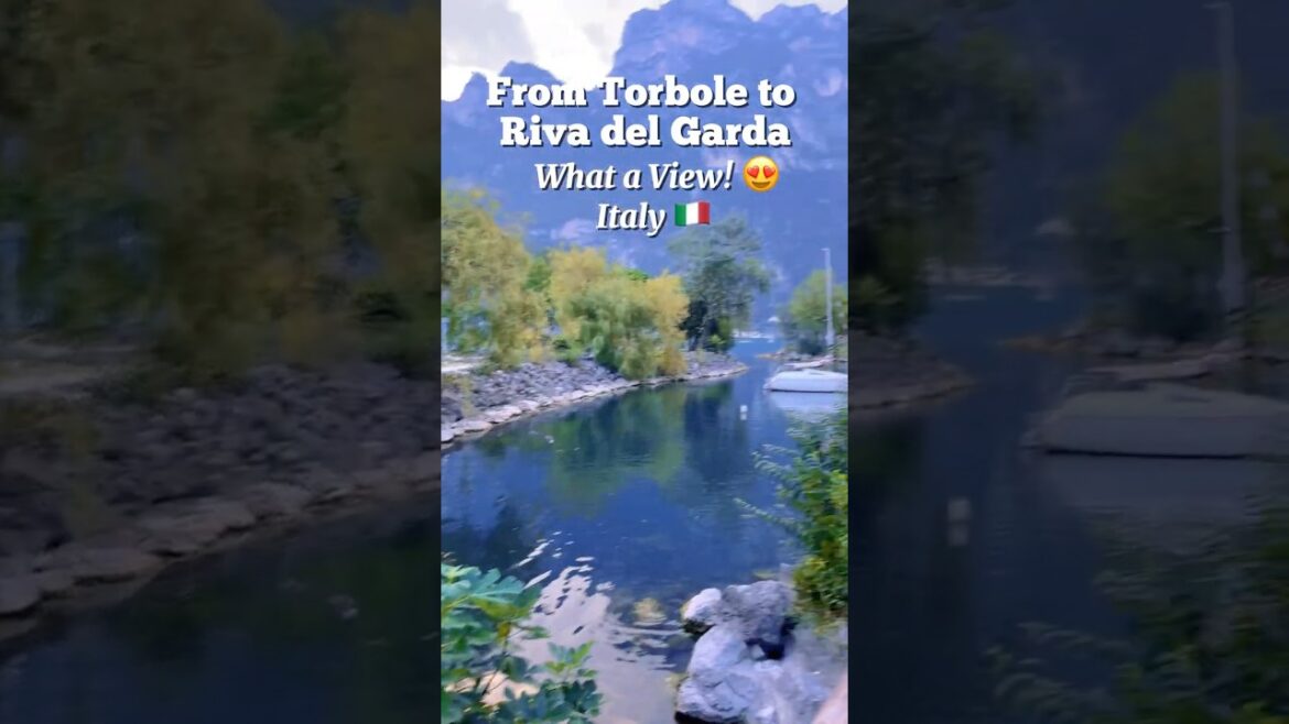 Torbole to Riva del Garda – Stunning Lake Views 🇮🇹✨#italytravel #rivadelgarda #lakegarda