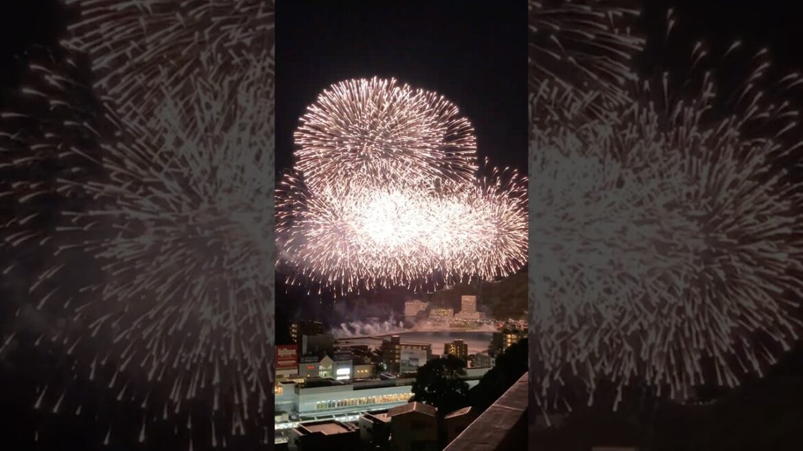 Japan’s Fireworks You Can Feel in Your Chest (in Atami) #shorts #fireworks #japantravel Japan’s Fireworks You Can Feel in Your Chest (in Atami) #shorts #fireworks #japantravel