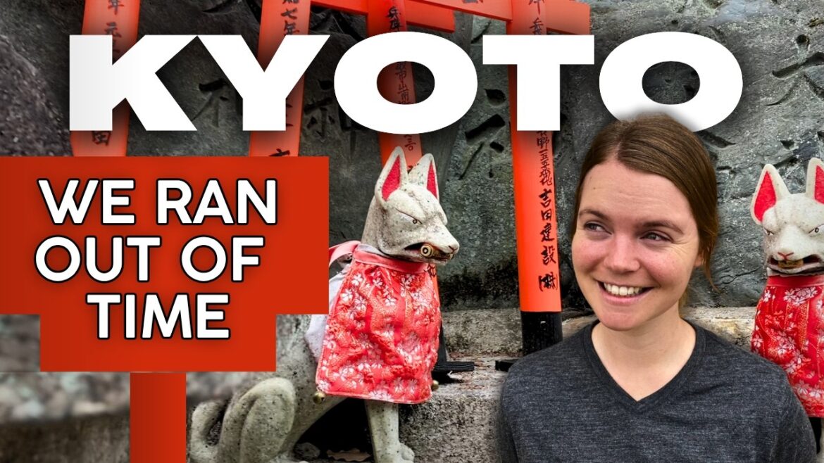 Is 6 Hours in a 1,000-Year-Old City Enough Time? (Kyoto vlog)