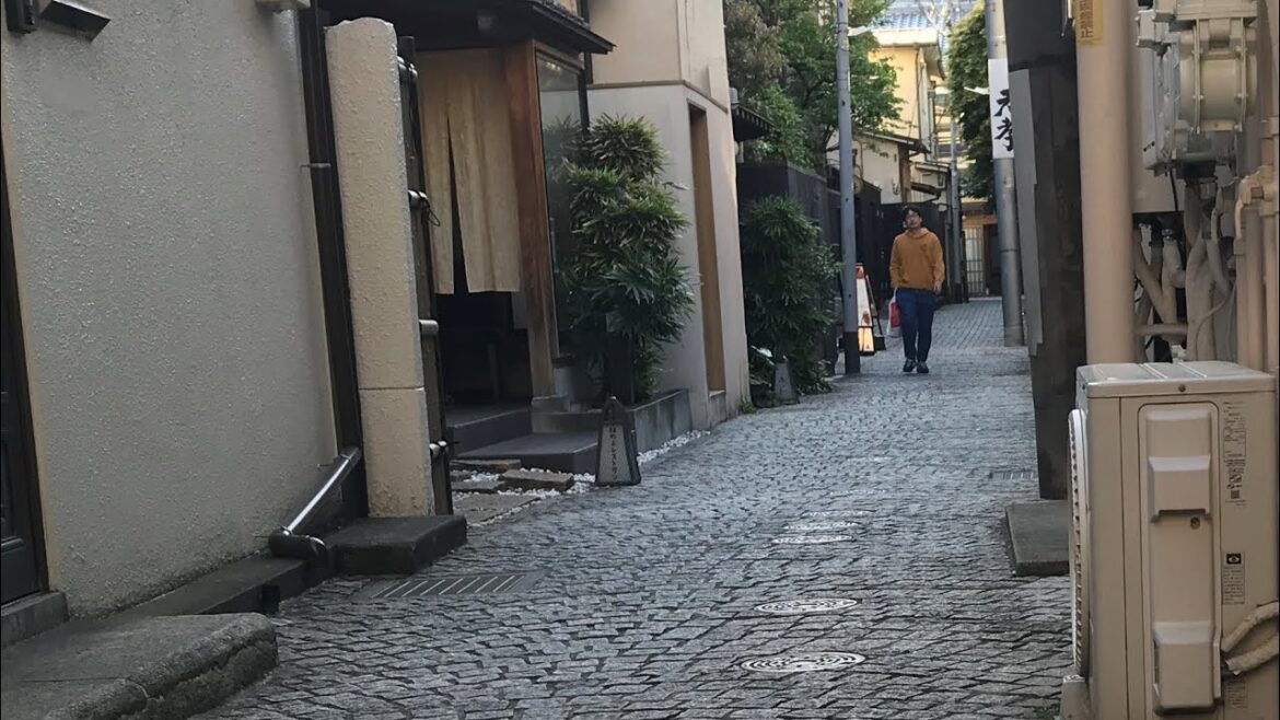 Tokyo's Old Charm – Stone Pathways of Kagurazaka - Kakurenbo Yokocho ♫🎹 Johnny JAM🎸